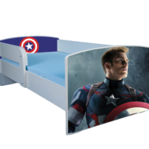 Pat Captain America, cu protectie, 130×60 cm