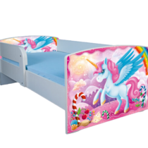 Pat Little Poney, cu protectie, 130×60 cm