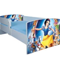 Pat Alba ca zapada, cu protectie, 130×60 cm