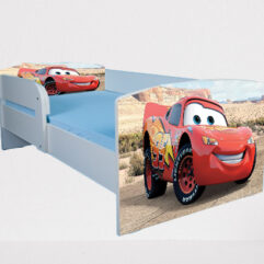 Pat Cars 2, cu protectie, 130×60 cm