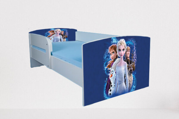 Pat Frozen 2, cu protectie, 130×60 cm