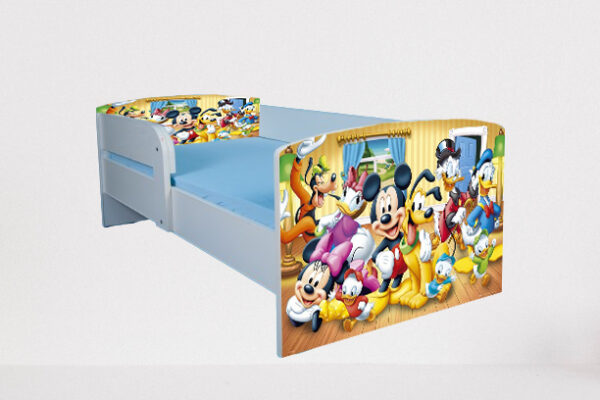 Pat Mickey Si Prietenii 2, cu protectie, 130×60 cm