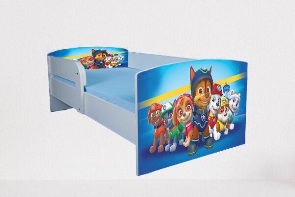 Pat Paw Patrol Blue, cu protectie, 130×60 cm