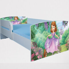 Pat Sofia 1, cu protectie, 130×60 cm