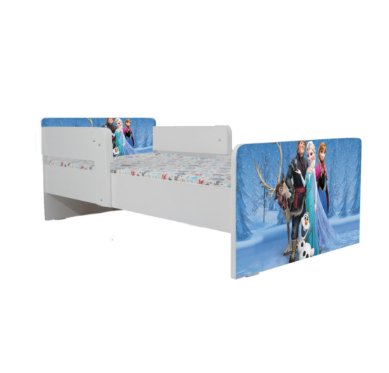 Pat Frozen, cu dubla protectie, 130×60 cm