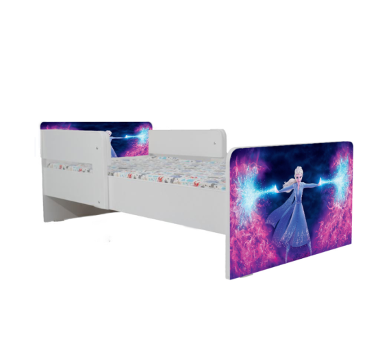 Pat Frozen 2, cu dubla protectie, 130×60 cm