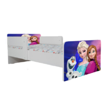 Pat Frozen 3, cu dubla protectie, 160×80 cm