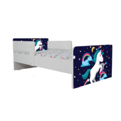 Pat Little Poney, cu dubla protectie, 140×70 cm