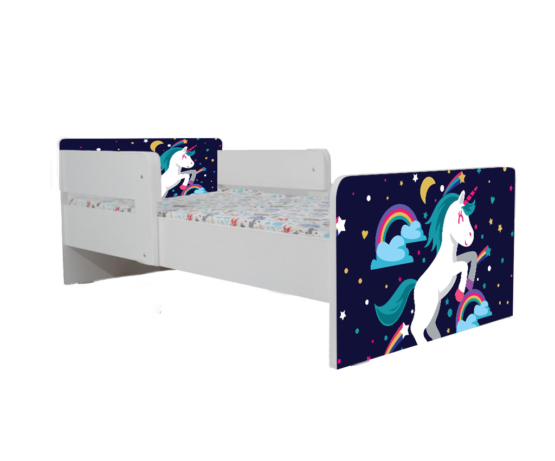 Pat Little Poney, cu dubla protectie, 130×60 cm