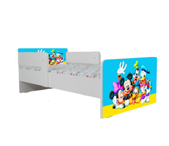 Pat Mickey si Prietenii, cu dubla protectie, 130×60 cm