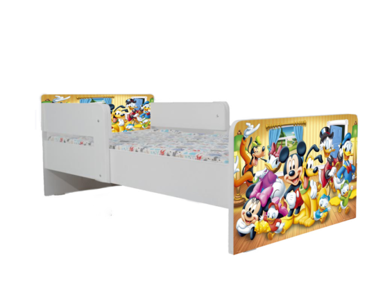 Pat Mickey si Prietenii 2, cu dubla protectie,130×60 cm