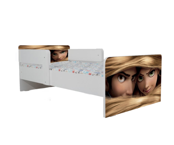 Pat Rapunzel, cu dubla protectie, 130×60 cm