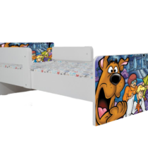 Pat Scooby-doo, cu dubla protectie, 130×60 cm