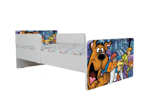 Pat Scooby-doo, cu dubla protectie, 130×60 cm