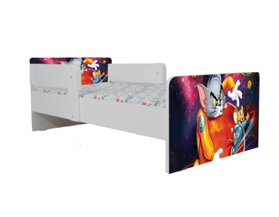 Pat Tom&Jerry, cu dubla protectie, 130×60 cm