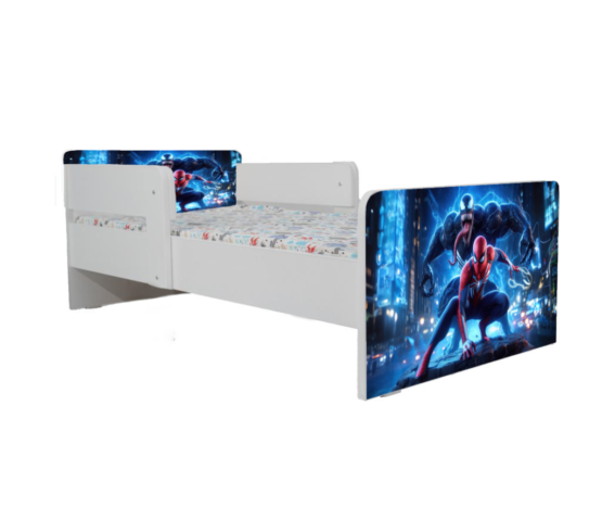 Pat Spiderman Venom, cu dubla protectie, 130×60 cm