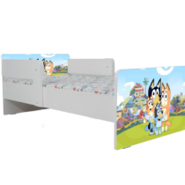 Pat Bluey, cu dubla protectie, 160×80 cm