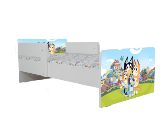 Pat Bluey, cu dubla protectie, 140×70 cm