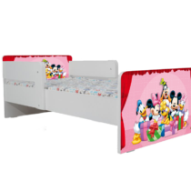 Pat Mickey si Prietenii 3, cu dubla protectie, 160×80 cm