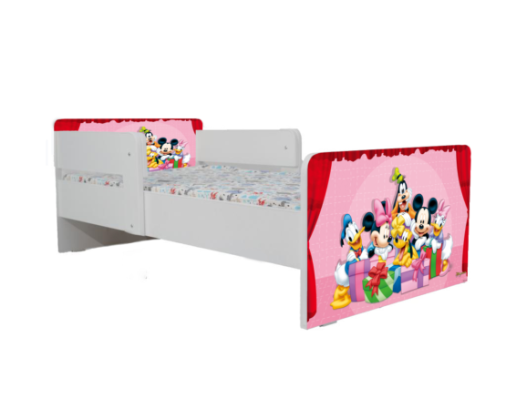 Pat Mickey si Prietenii 3, cu dubla protectie, 160×80 cm