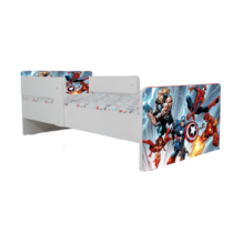 Pat Avengers 3, cu dubla protectie, 160×80 cm