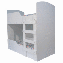 Pat alb ,suprapus, 140×70 cm