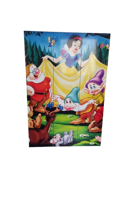 Dulap Alba ca Zapada trei uși