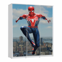 Dulap Spiderman City trei uși